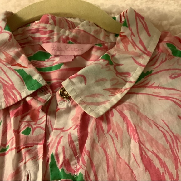 Lily Pulitzer size medium blouse - Picture 4 of 4